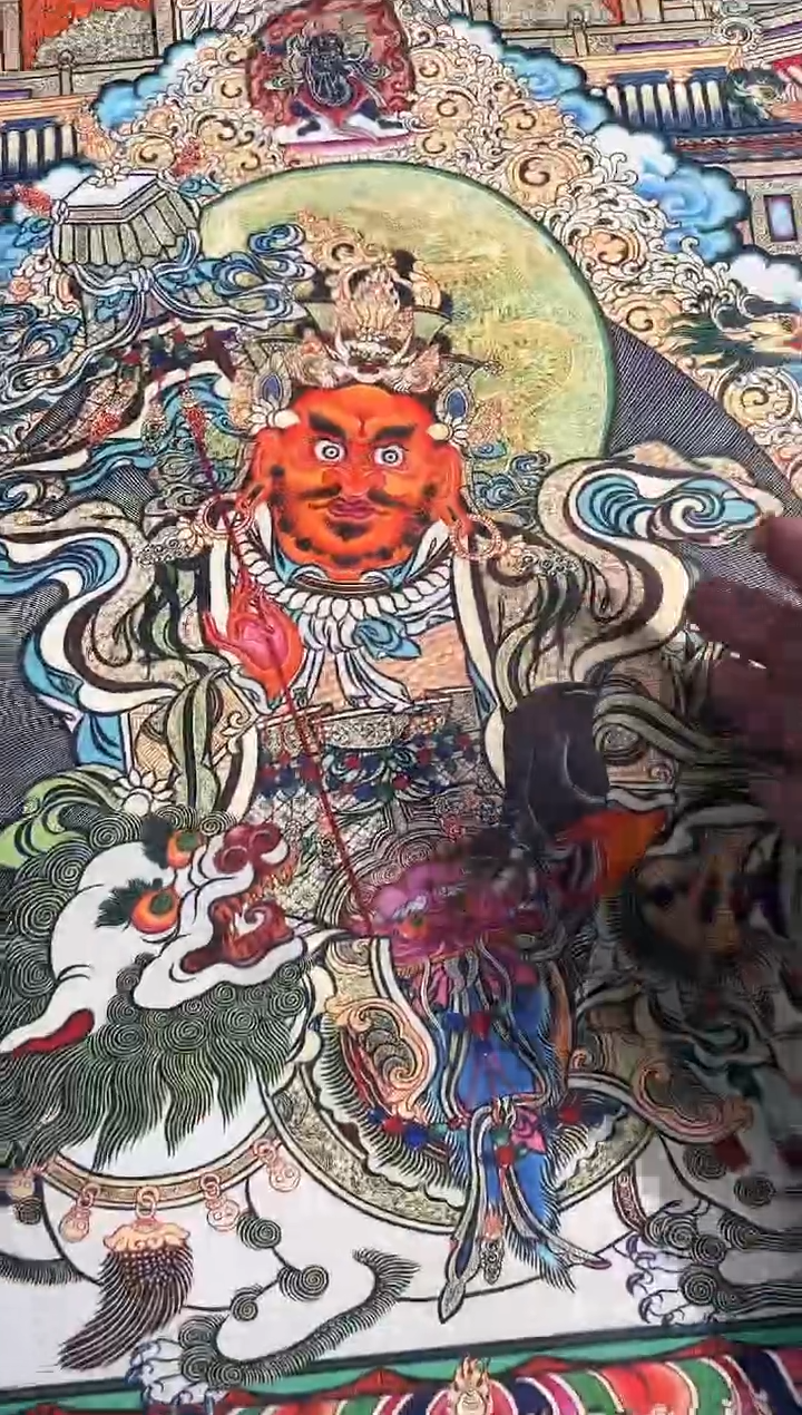 卷轴画卷轴画旭旭的唐卡