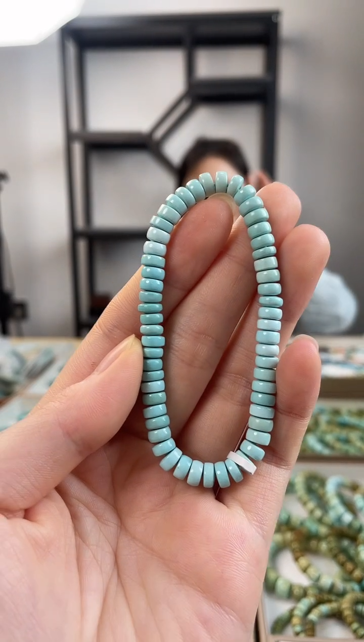 【闪购商品】绿松石珠宝奇石未镶嵌6+mm