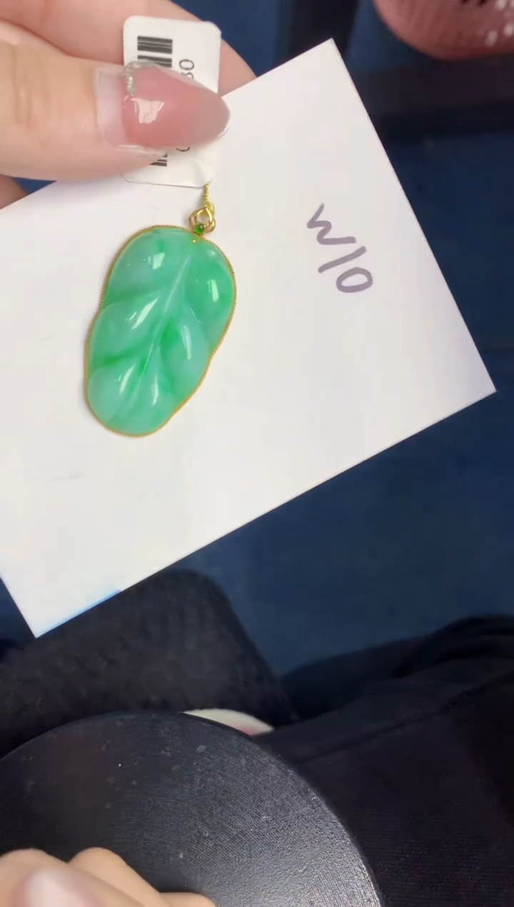 【闪购商品】翡翠颈饰18K金镶嵌000000000