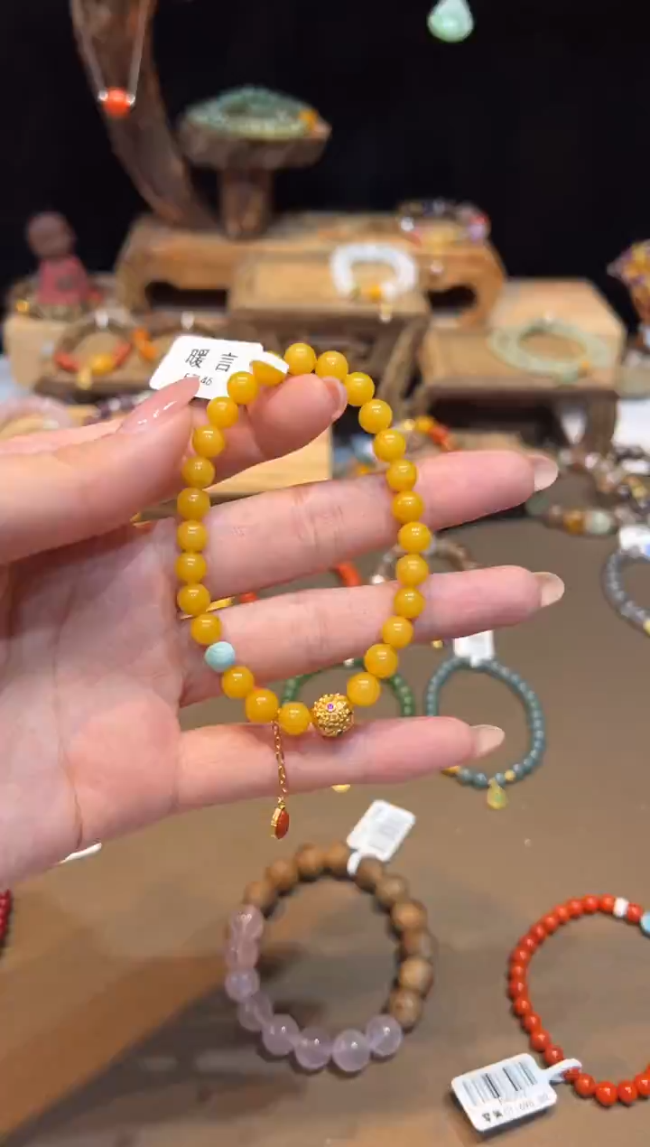 未镶嵌琥珀手饰手饰@@E7146