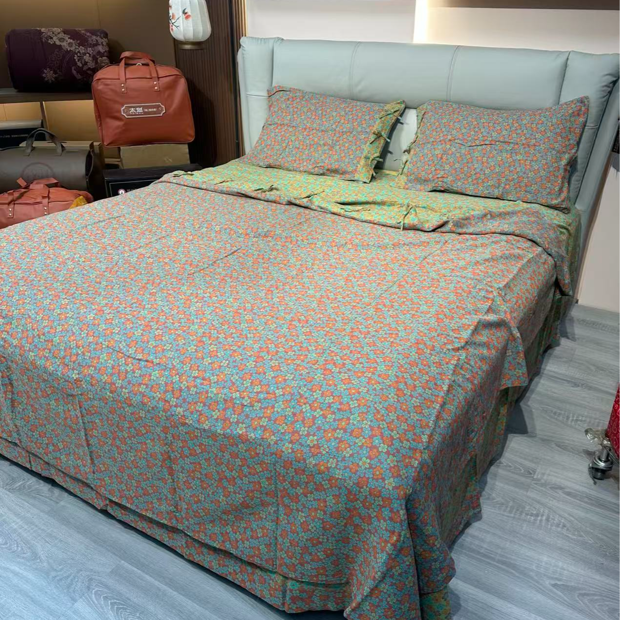 【四叶草】全棉色织双层纱A类四件套