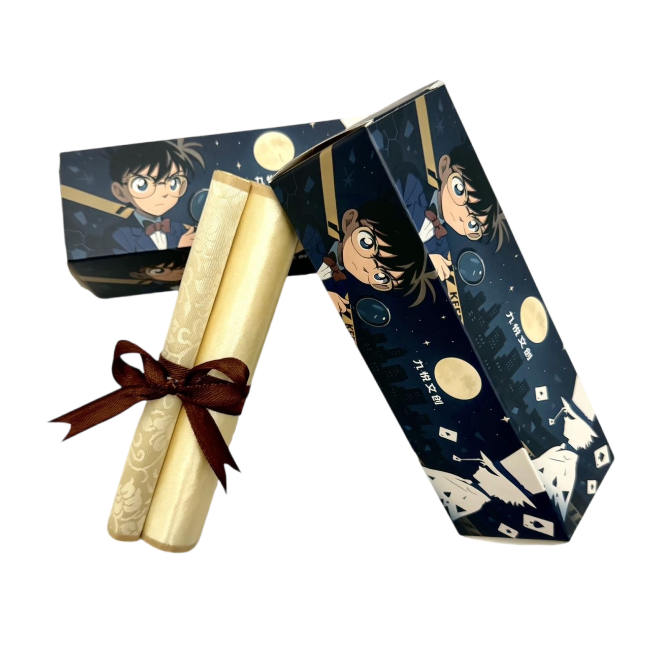 【平拆/玩法】九悦文创 名侦探柯南精品收藏卷轴画（默认代拆）