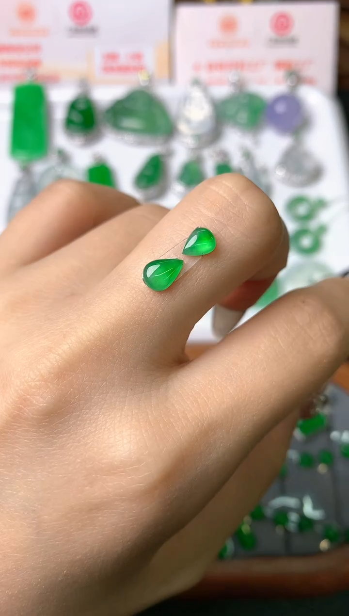 【闪购商品】定制翡翠未镶嵌裸石（镶嵌定制）