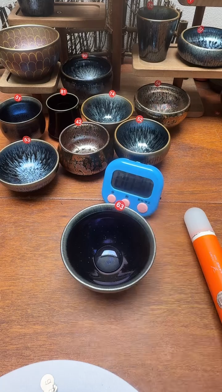 茶盏赵*生63号建盏工匠茶器