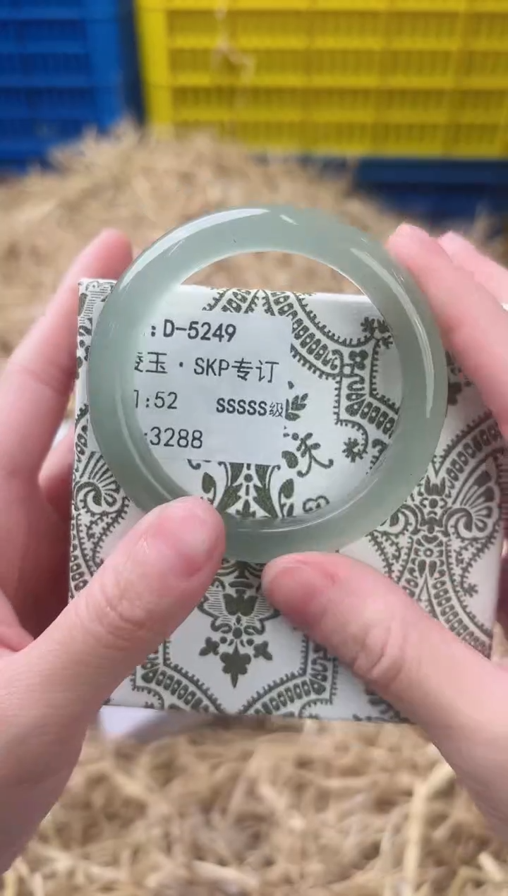 未镶嵌手镯石英质玉D-5249