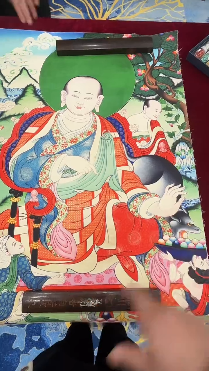 卷轴画唐卡16041