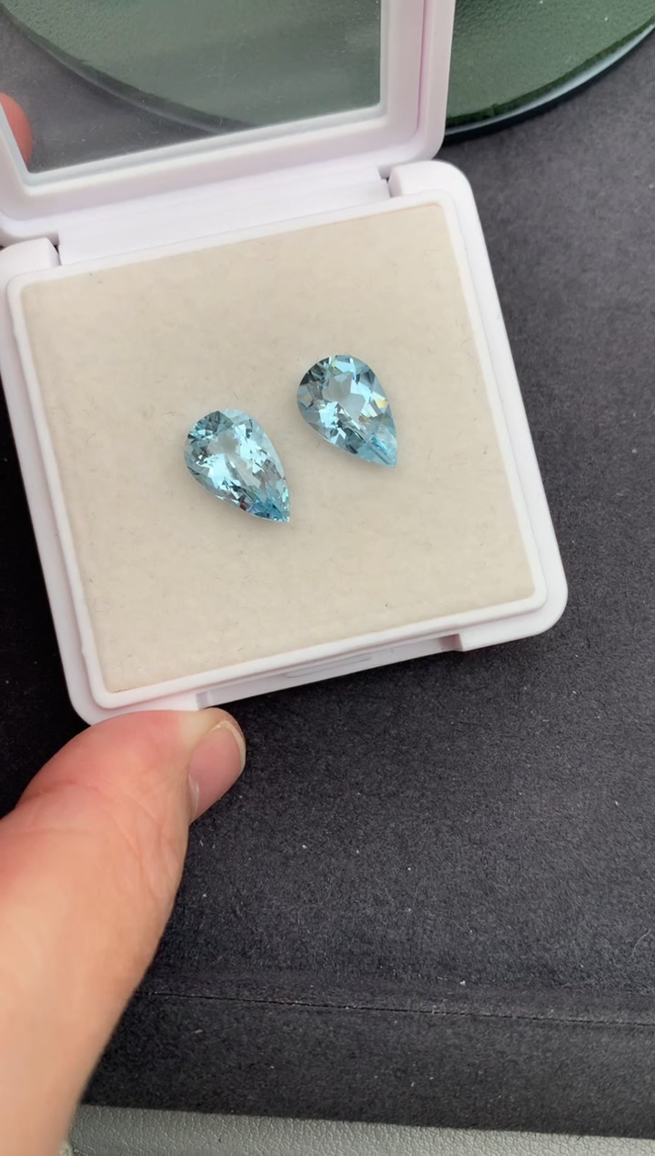 裸石海蓝宝石7.1ct海蓝宝  BH  定制