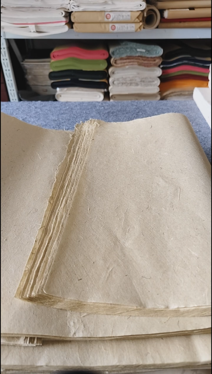 四尺对开桑楮笺仿古半生熟25张