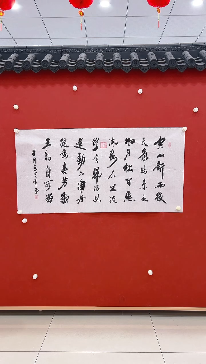 【闪购商品】书法马贵军      书法 8平尺