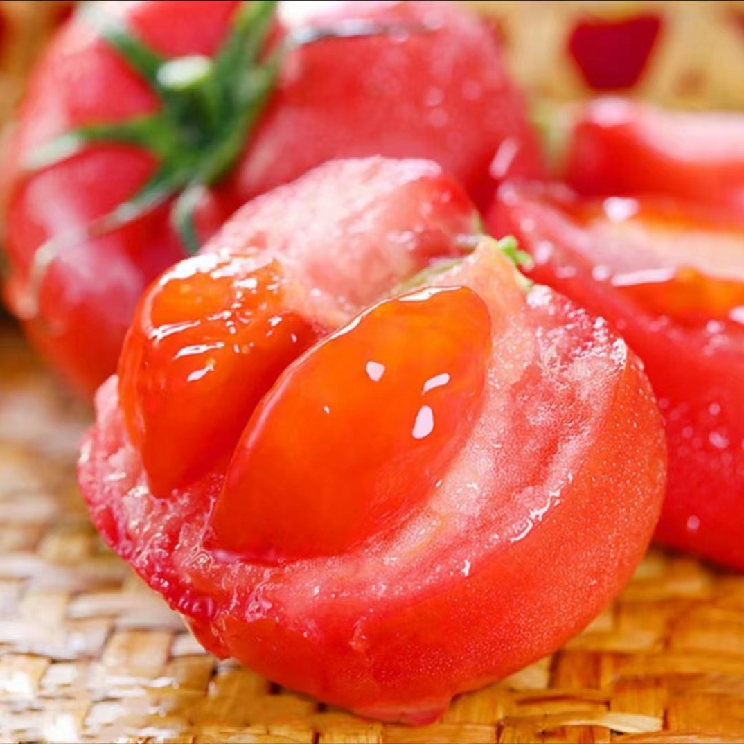 【京东快递】陕西泾阳普罗旺斯西红柿净重3/4.5斤装 坏果包赔