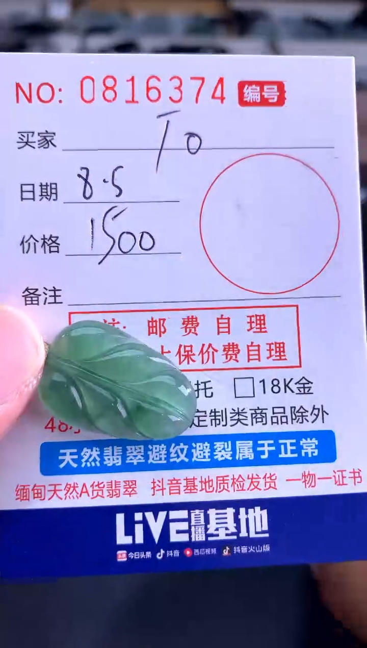 翡翠未镶嵌颈饰T****e好好