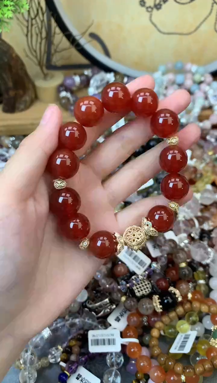 【闪购商品】玛瑙手饰未镶嵌1402手串