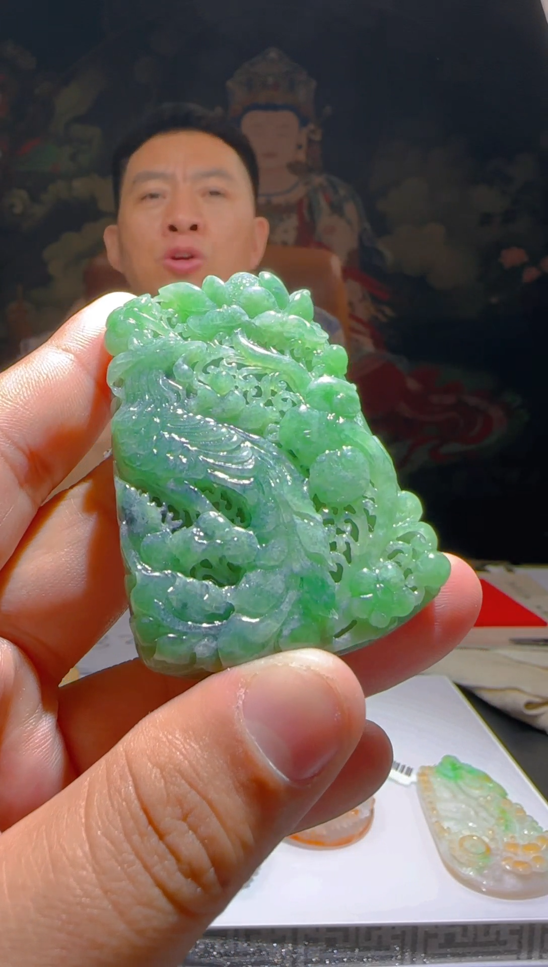 定制翡翠未镶嵌L-@@QJBD426033