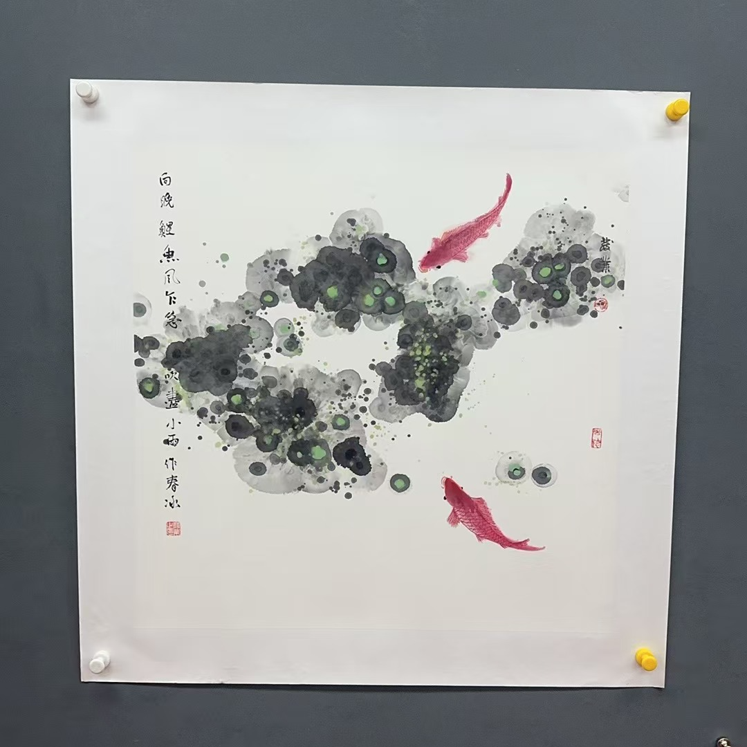 黎发业国画作品14-22