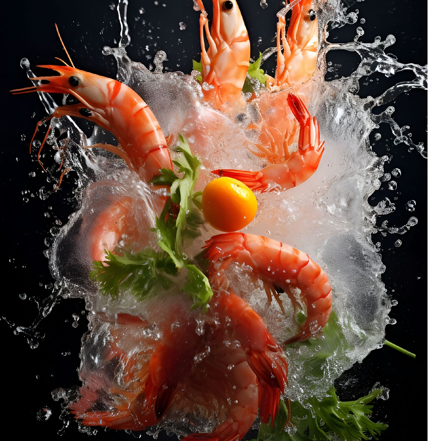 【汇峰农场】正宗盐田汪子虾（熟冻）净重3斤5斤装（±2两）顺丰/京东