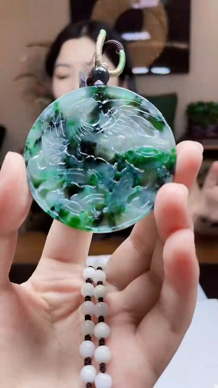 未镶嵌定制翡翠吊坠32