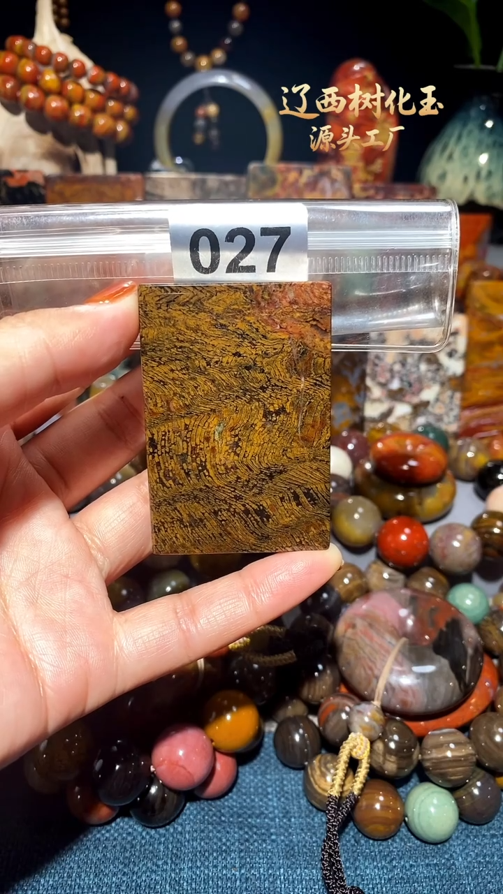 未镶嵌-硅化玉天然北票硅化玉吊坠