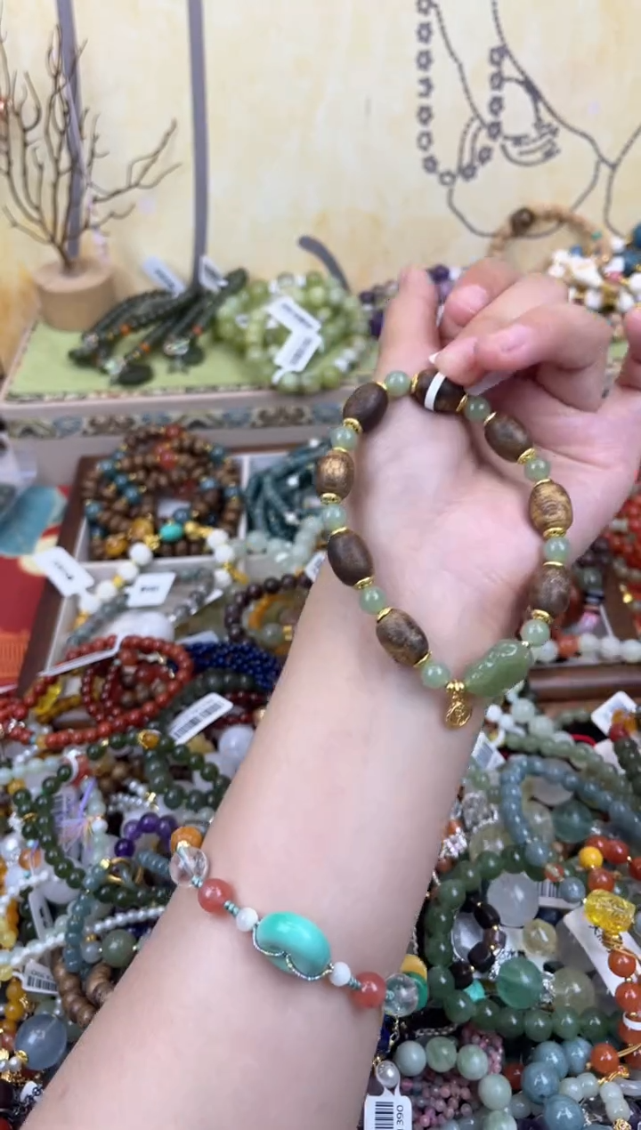 未镶嵌檀香木手串221