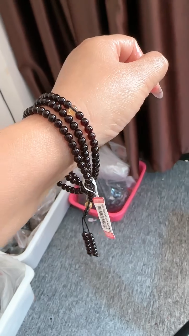 【闪购商品】琥珀手链未镶嵌规格5翳珀108#91