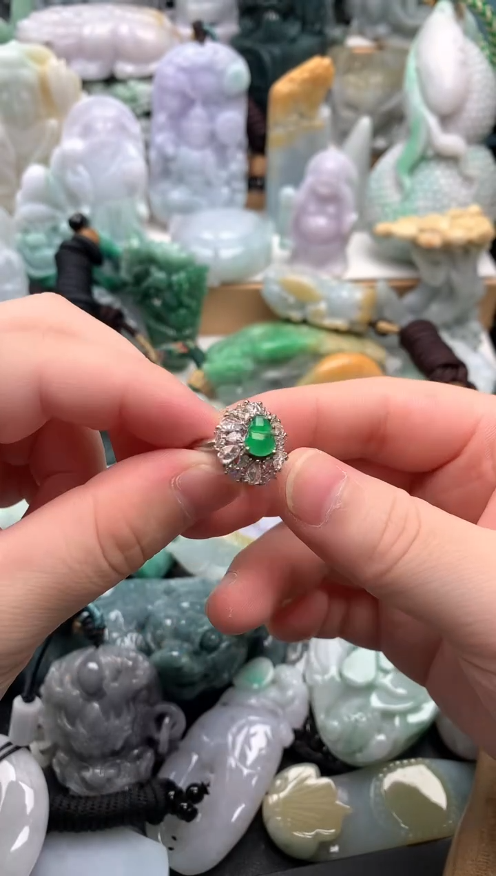 吊坠(不含链)未镶嵌翡翠1