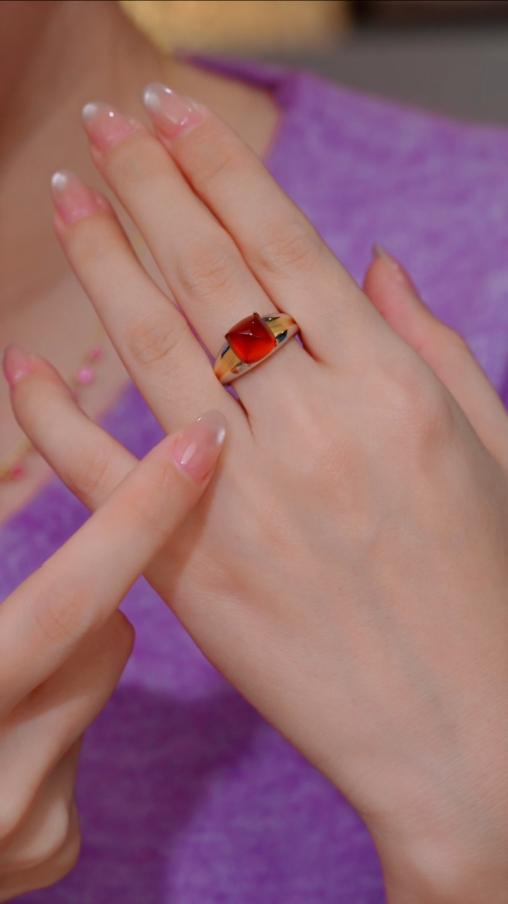 【玉峰珠宝丨安娜严选】芬达戒指S925银【N7832】多样性发一