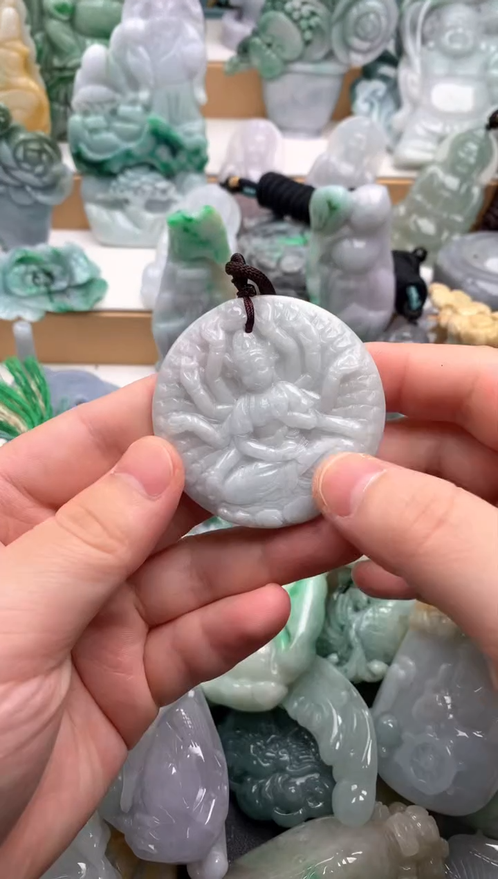 吊坠(不含链)未镶嵌翡翠1