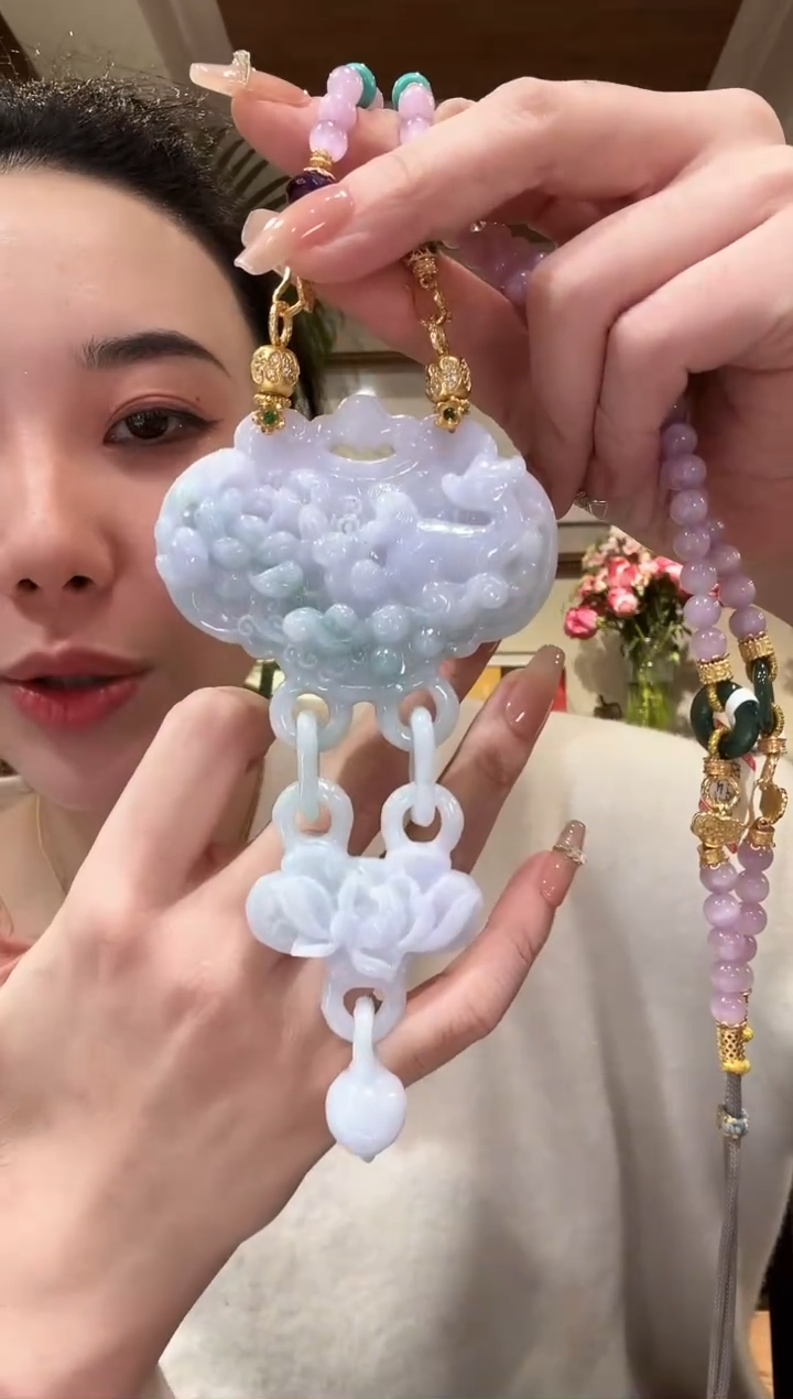 【闪购商品】翡翠颈饰未镶嵌国风