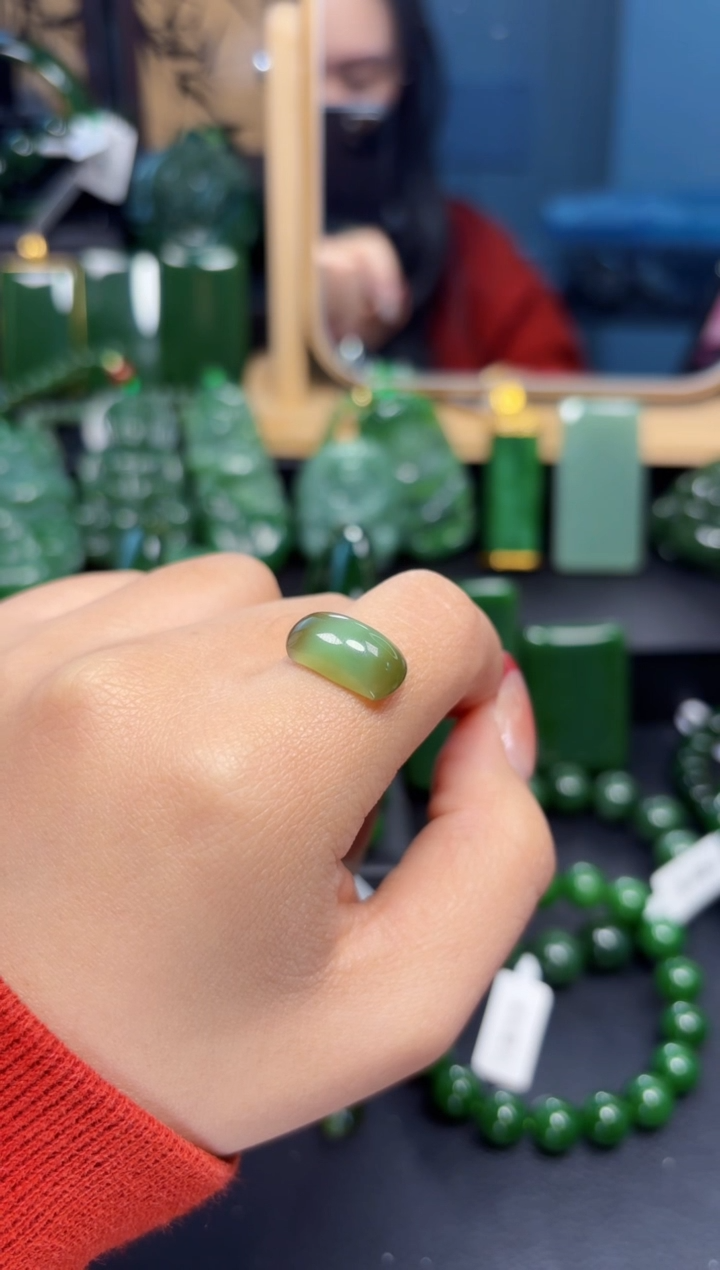 【闪购商品】和田玉（碧玉）挂件未镶嵌1