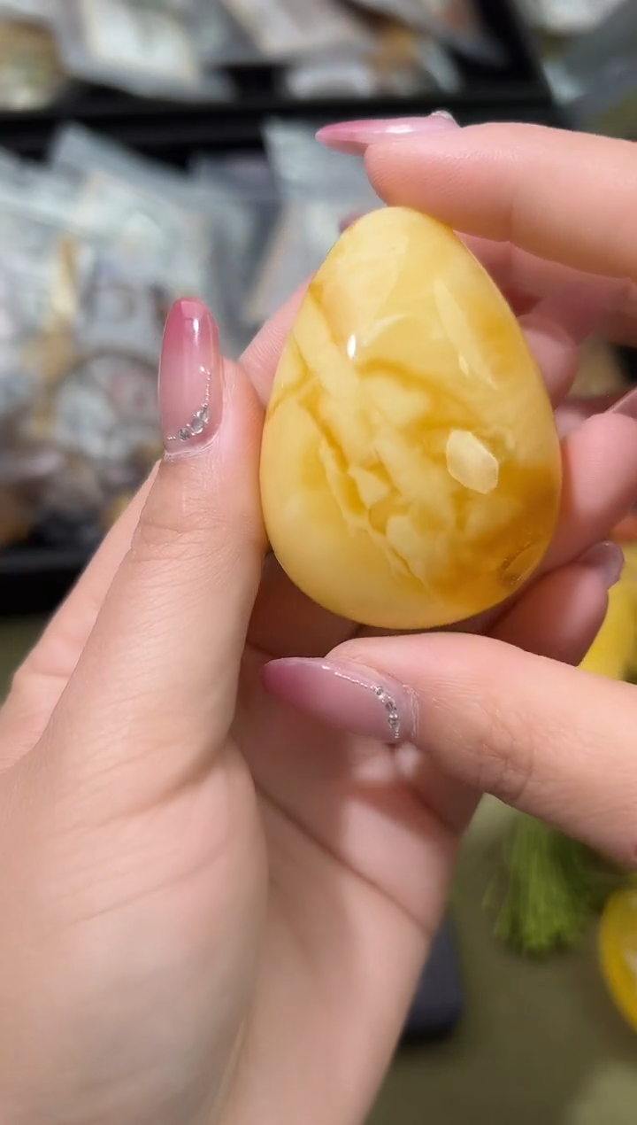 裸石琥珀未镶嵌天然琥珀蜜蜡吊坠