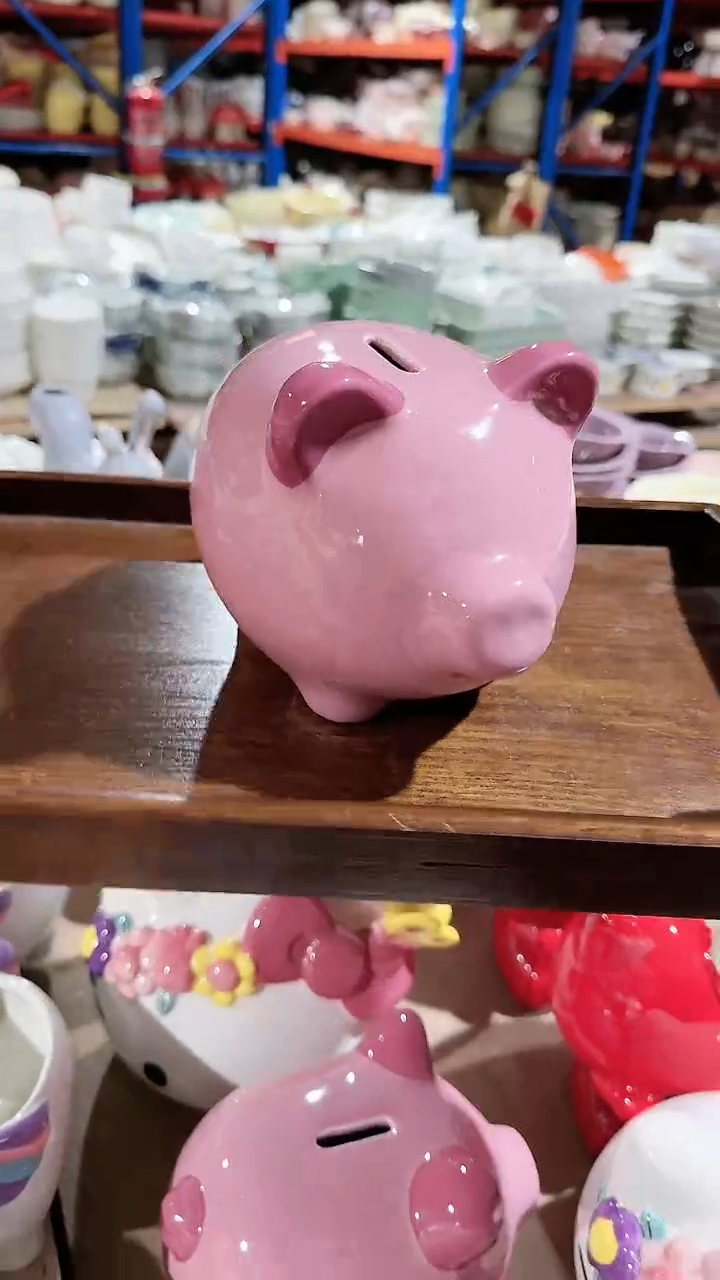 【闪购商品】瓷片存钱罐微瑕 凑满20元包邮