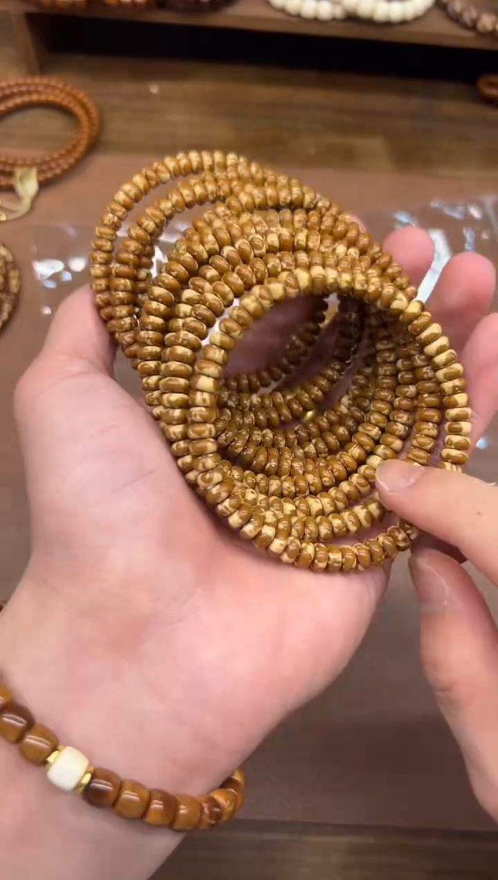 手串紫金鼠A923 卡6+花皮实心算盘