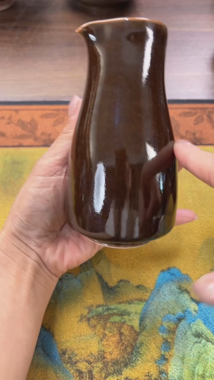 原矿釉煤窑烧制的温酒壶