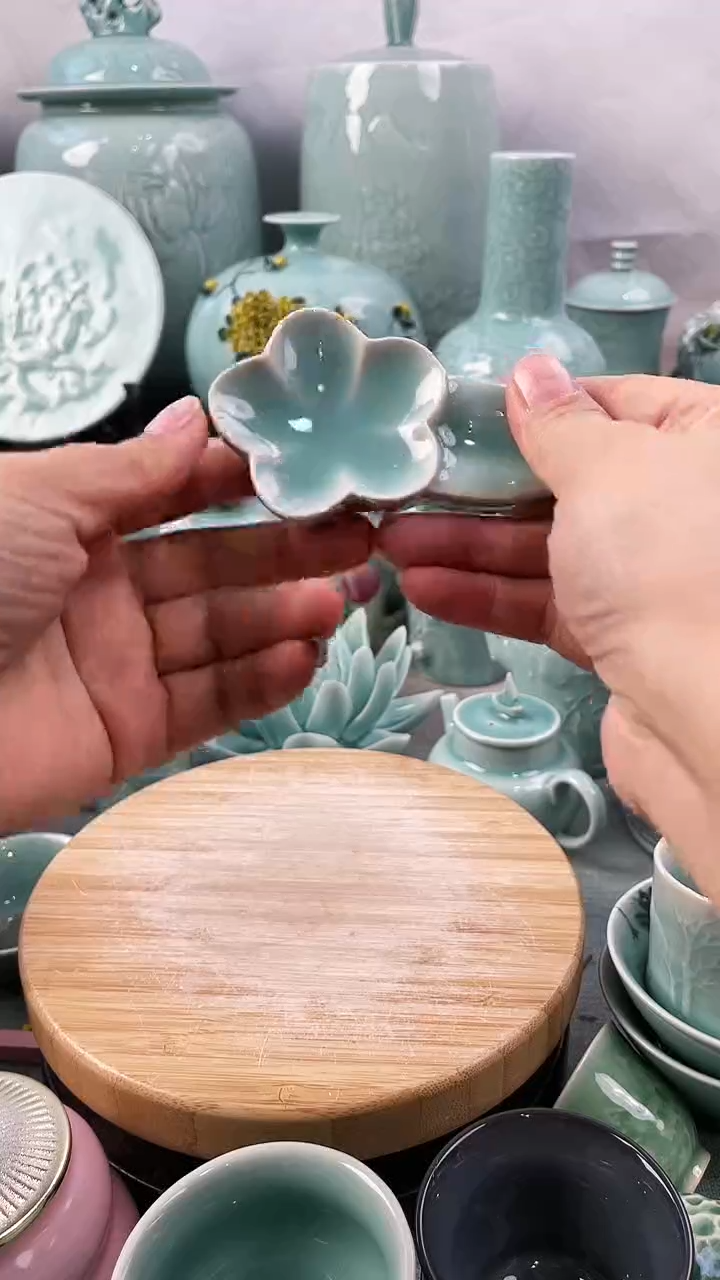 【闪购商品】特价 微瑕 慧仙青瓷