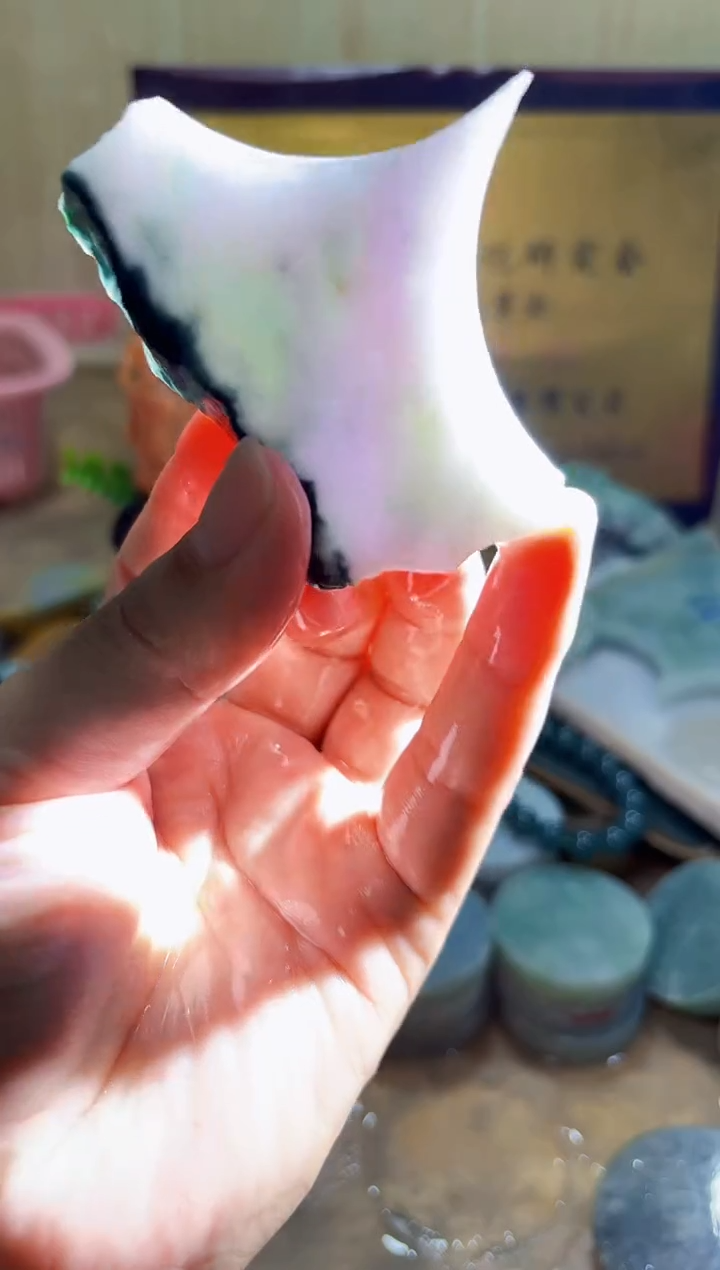 翡翠挂件未镶嵌A货常星2267