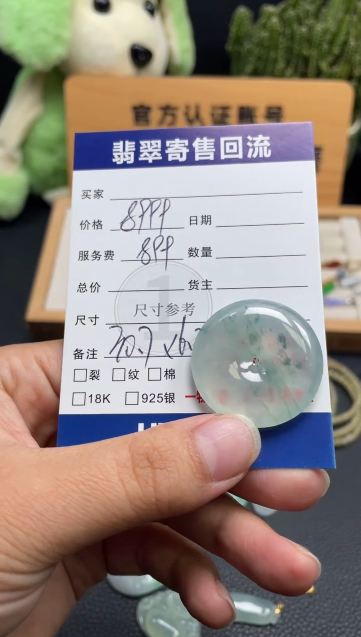 颈饰未镶嵌翡翠10149198