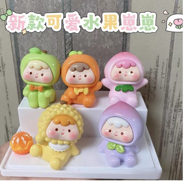 【直播拆】新款水果崽崽大合集摆件
