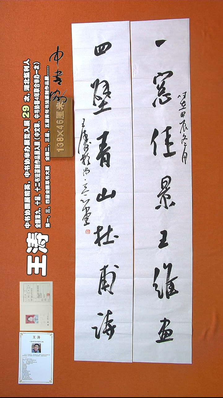 【闪购商品】书法361王涛书法作品