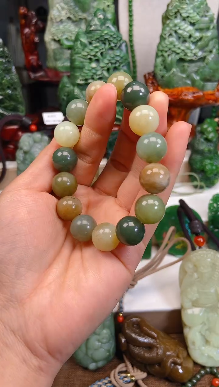 和田玉未镶嵌挂件1