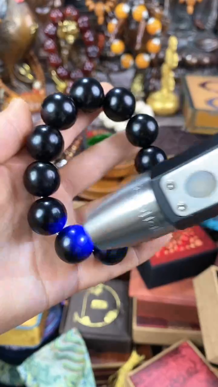 【闪购商品】植物珀手链未镶嵌猪妹精品专属链接