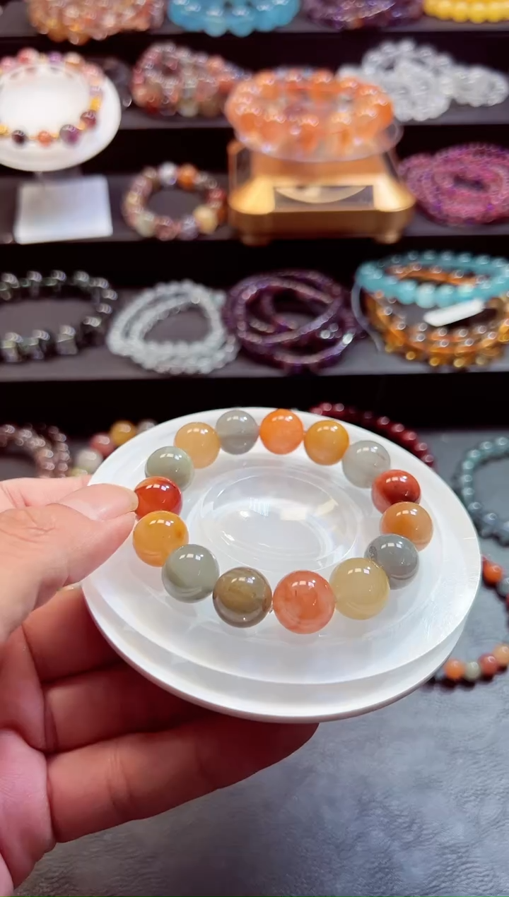 未镶嵌手链水晶海*金59