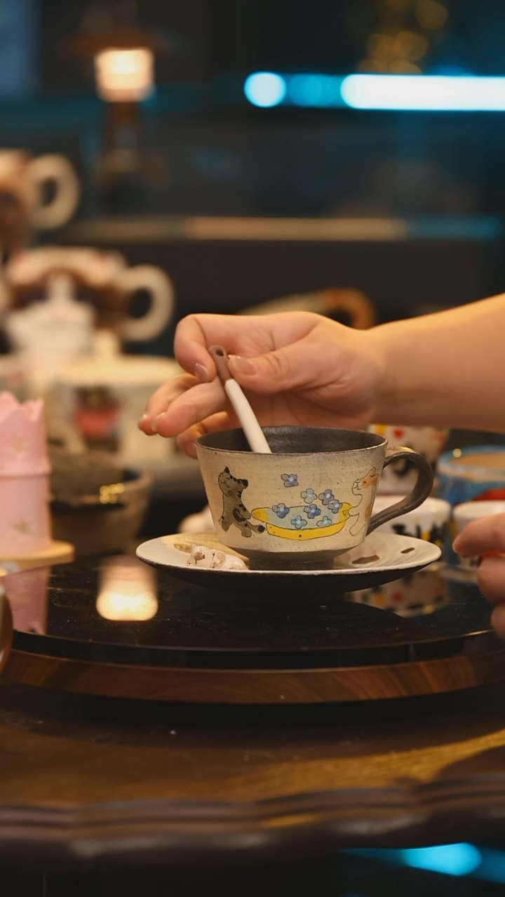 【闪购商品】摆件景德镇高温釉下彩手绘