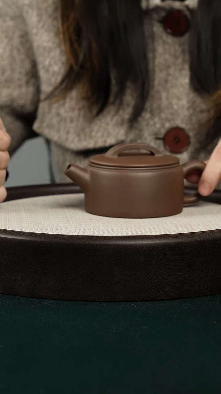 【闪购商品】紫砂茶壶微瑕手工汉瓦