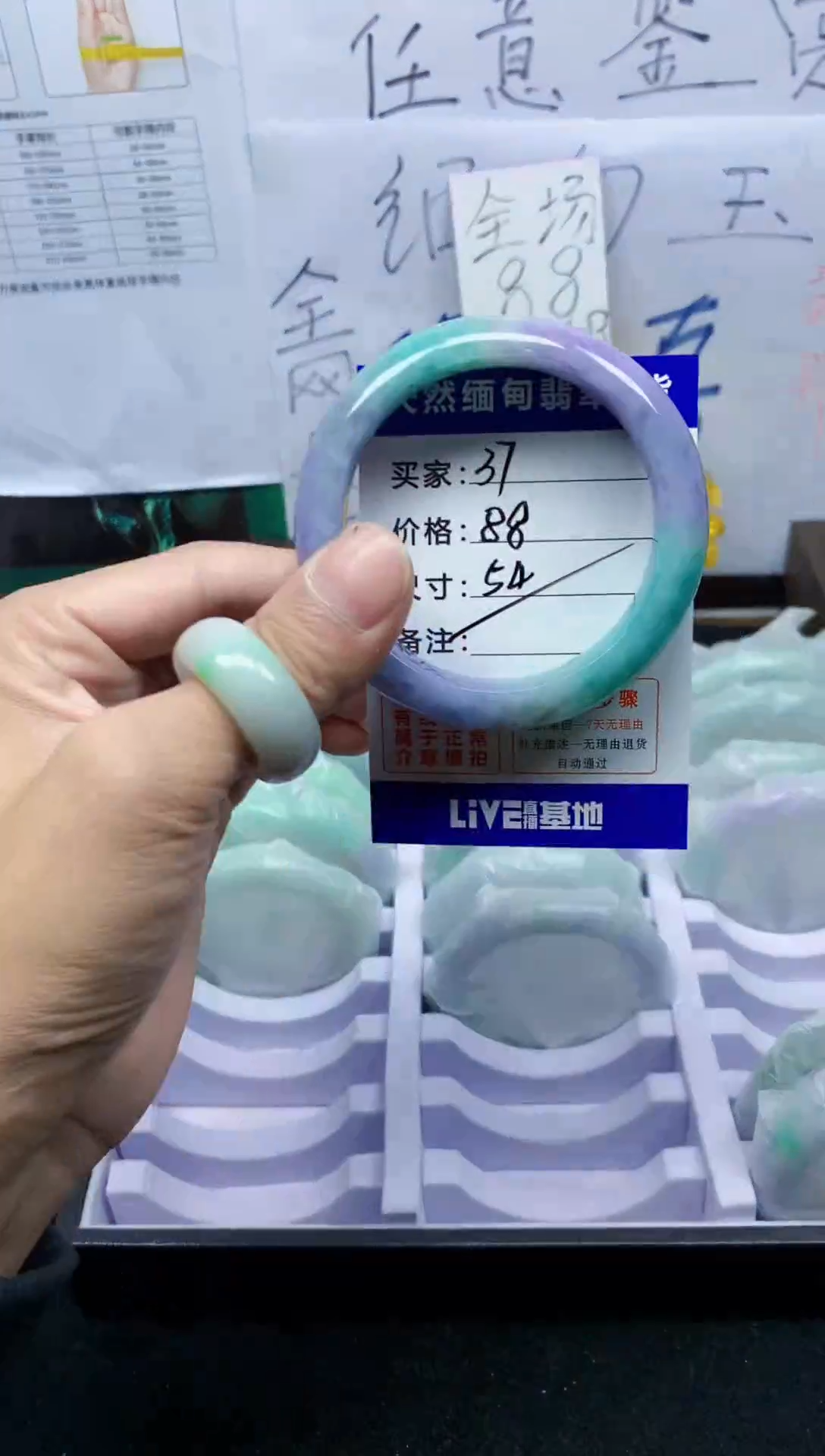 未镶嵌手镯翡翠37