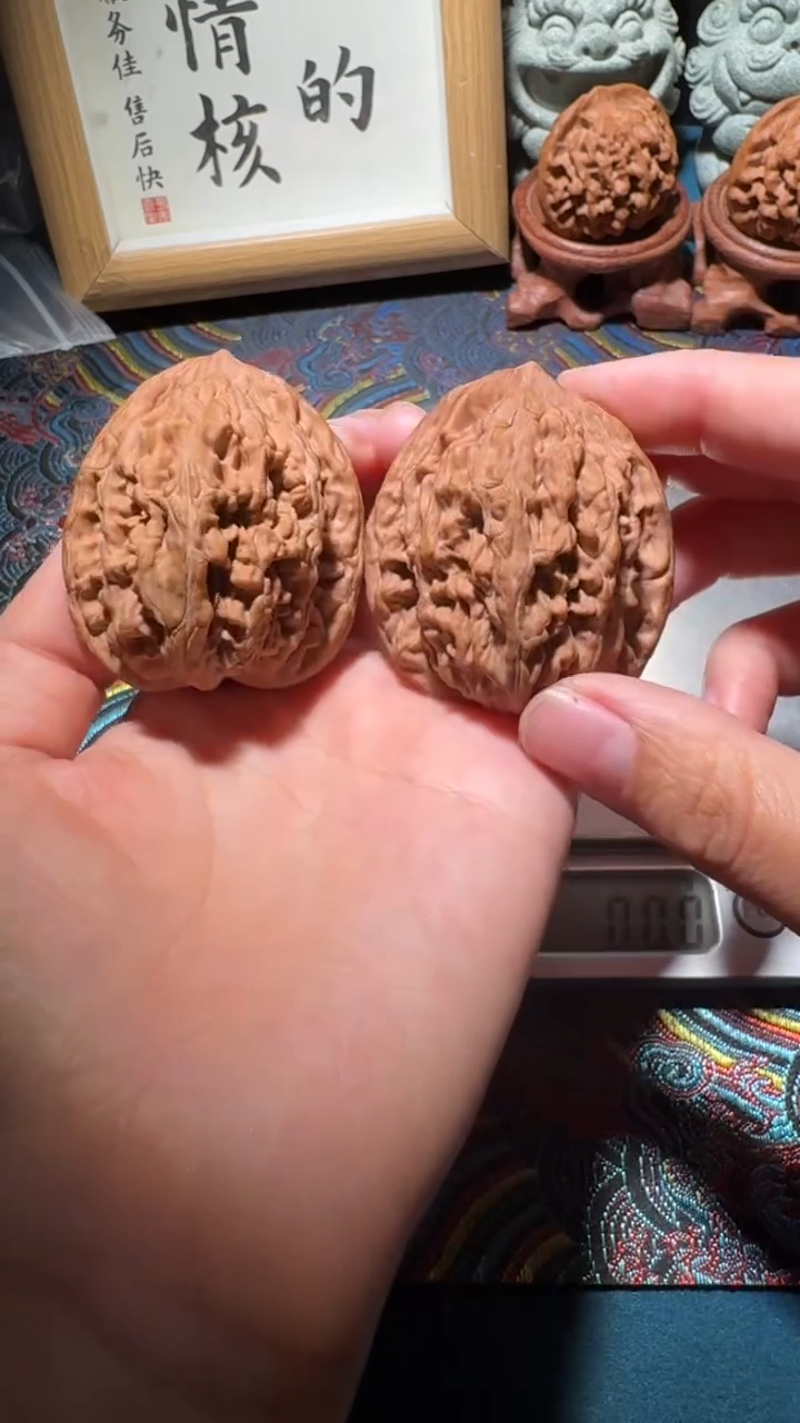 把件文玩核桃42汉高山虎头