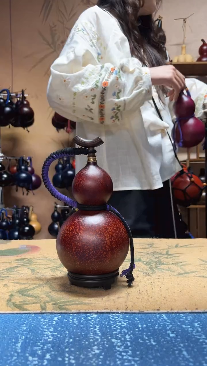 019--大漆酒葫芦--500ml左右