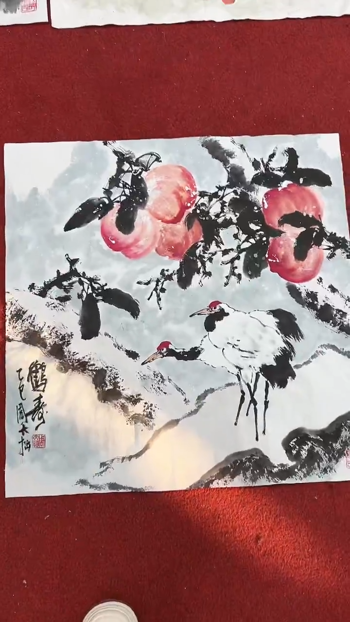 国画周大拙/国画/花鸟