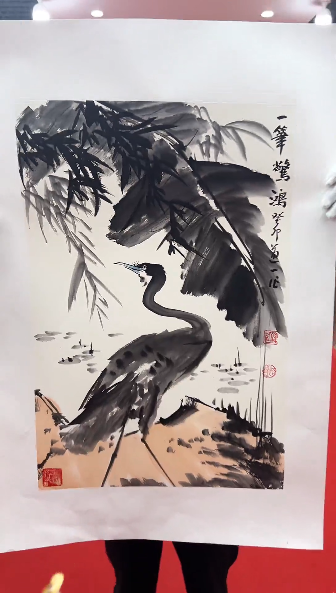 【闪购商品】国画道一老师亲笔绘画作品A5