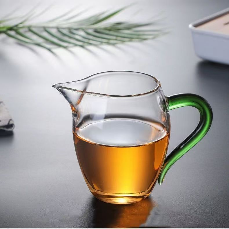 HQ绿把玻璃公道杯DF-3934