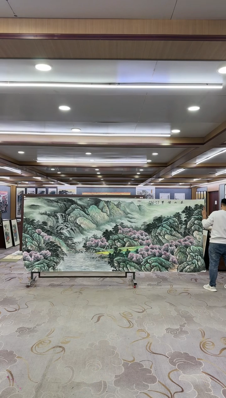 绘画一-刘雪红-小八尺-山水国画
