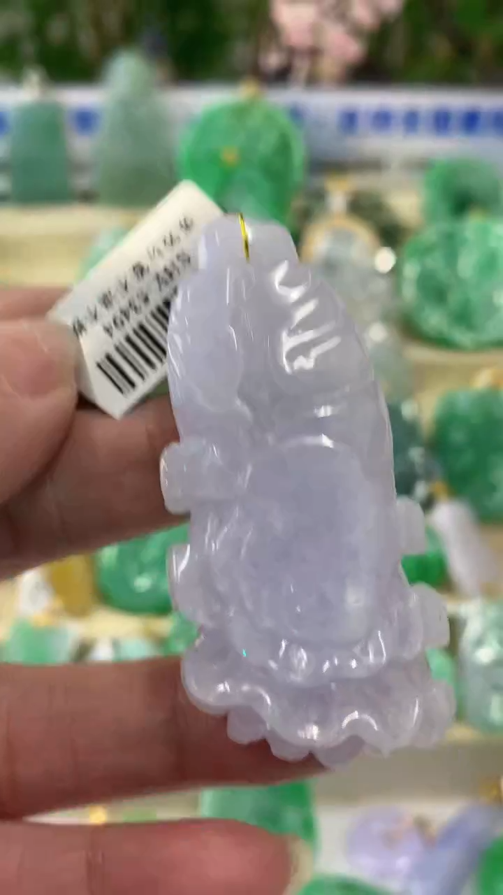 【闪购商品】翡翠颈饰未镶嵌挂件